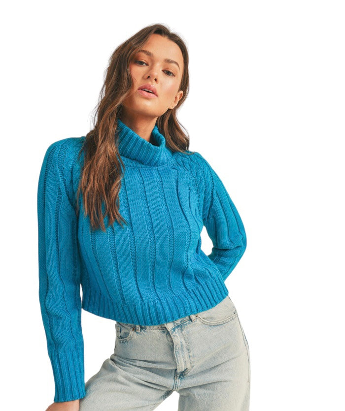 Women's Teal Blue Sweater