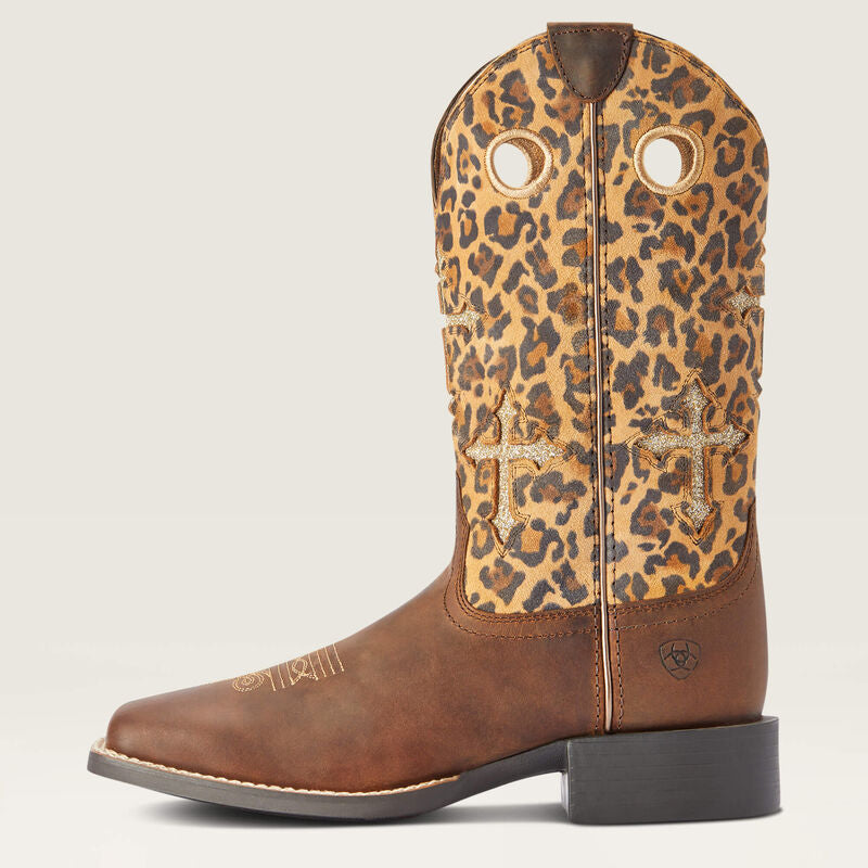 Women's Ariat Round Up Crossroads Western Boot