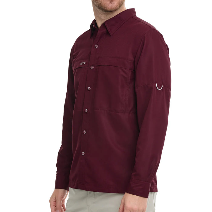Men's GameGuard Maroon Explore Shirt