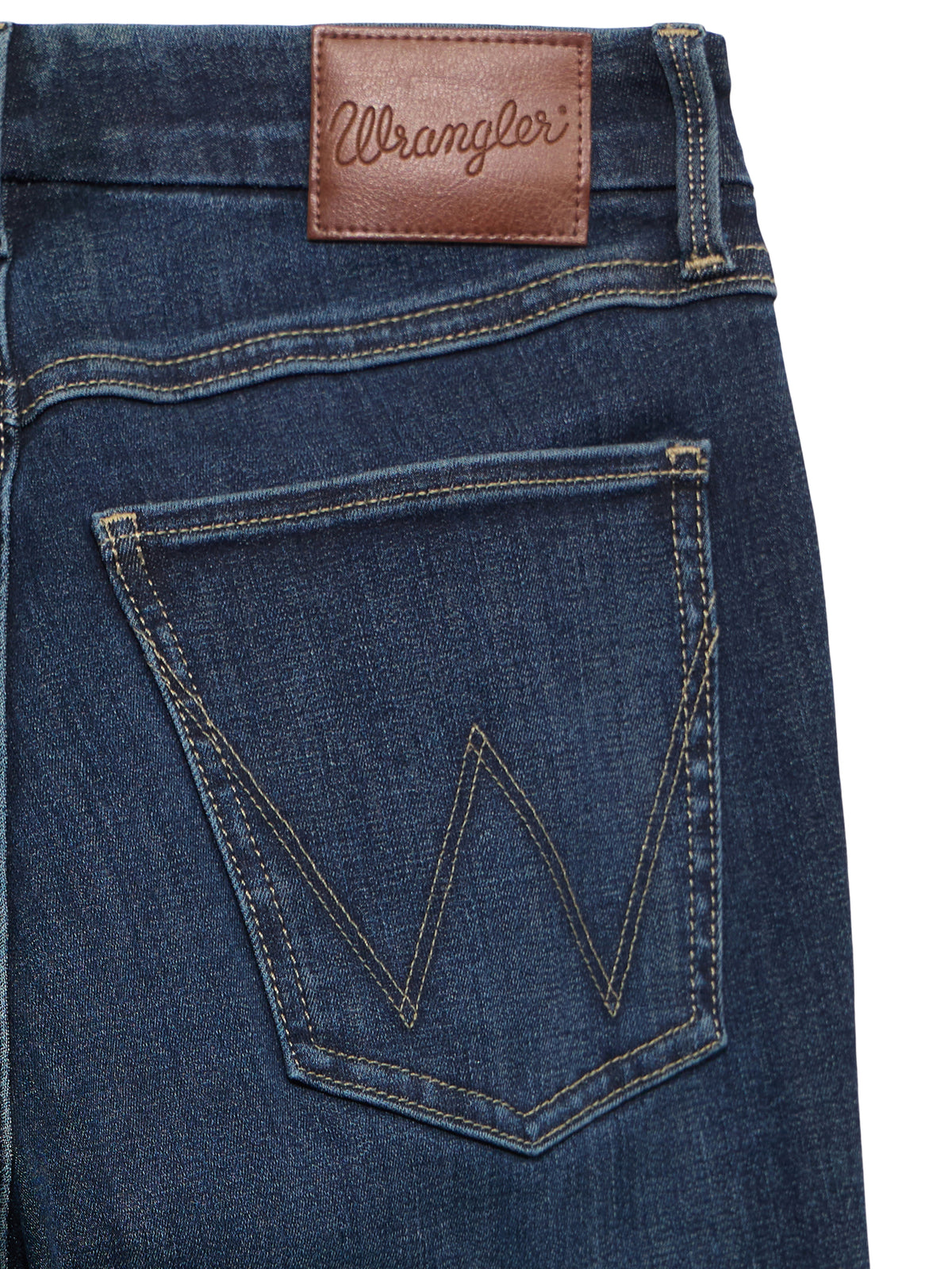 Ladies Wrangler Bespoke Dark Wash Trouser