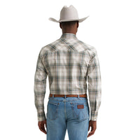 Men's Wrangler Snap Retro Plaid Shirt