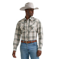 Men's Wrangler Snap Retro Plaid Shirt
