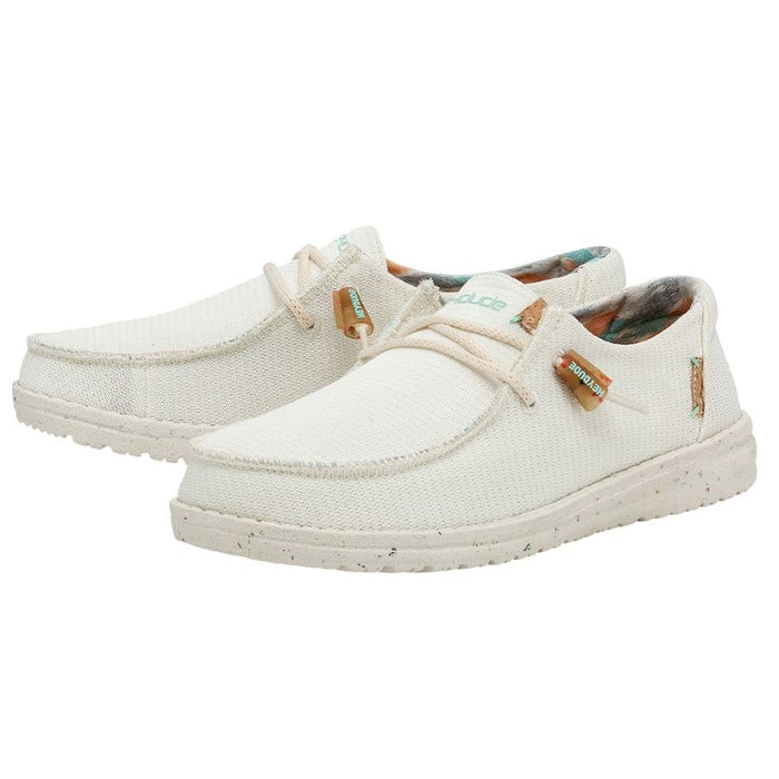 Women's Wendy Sox White Hey Dude Shoes