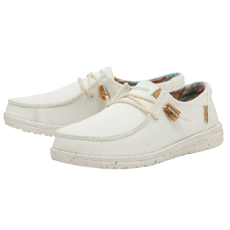 Women's Wendy Sox White Hey Dude Shoes