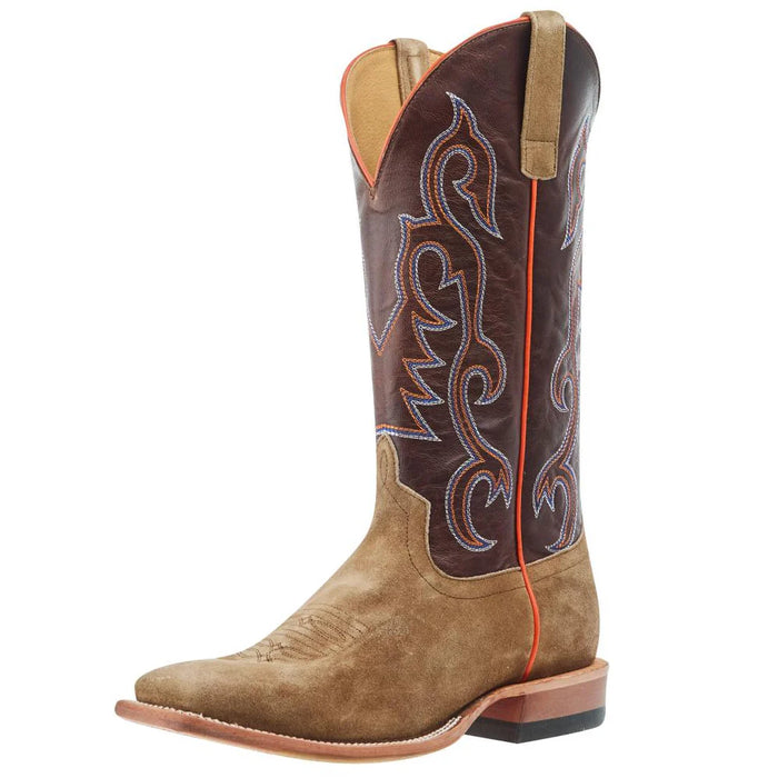 Men's Horse Power by Anderson Bean Camel Growler Roughout Hybridsole Boot