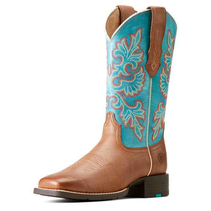 Women's Round Up Stretch Fit Western Boot