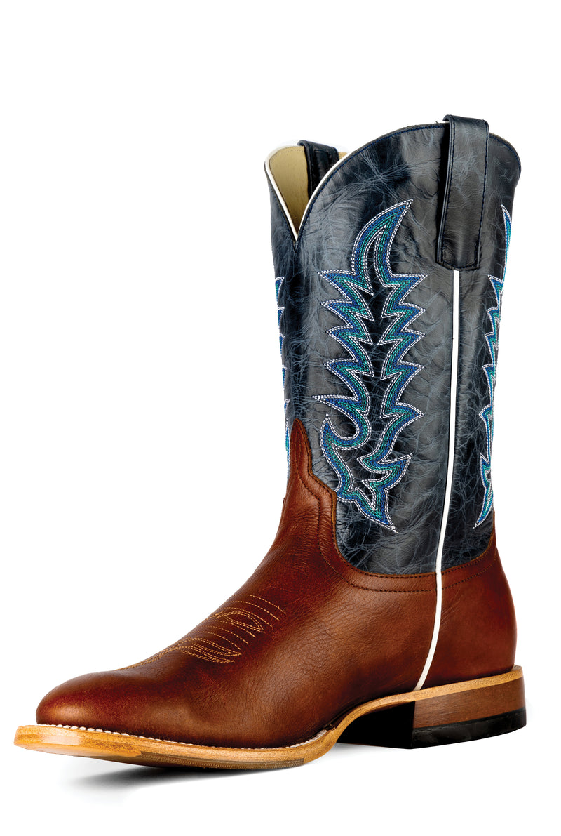 Men's Horse Power by Anderson Bean Cognac Belton Round Toe Boot