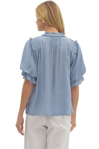 Ladies Chambray Blouse