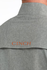 Men’s Cinch Heather Gray Windbreaker Jacket