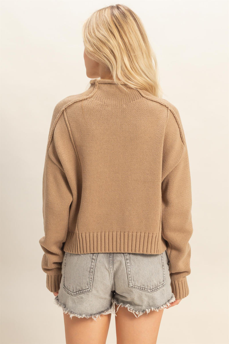 Ladies Mocha Sweater