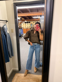 Ladies High Rise Tie Jean