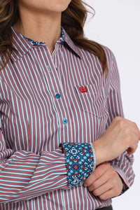 Ladies Cinch Patriotic Western Shirt