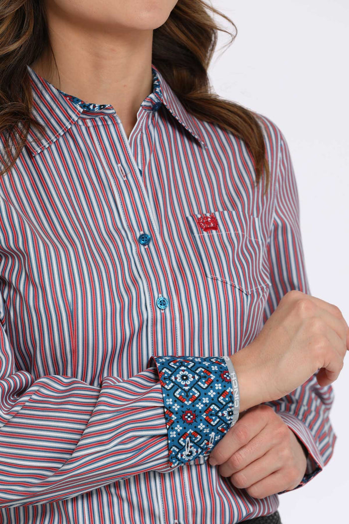 Ladies Cinch Patriotic Western Shirt