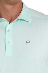 Men's Cinch Mint Polo Shirt