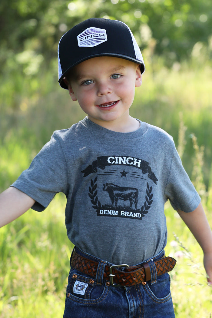 Boy's Cinch Denim Brand Tee