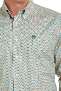 Men's Cinch Long Sleeve Print Shirt