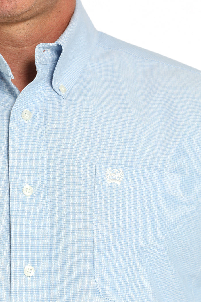 Men's Cinch Light Blue Button Down