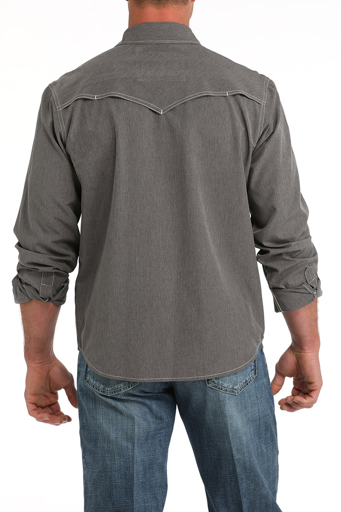 Men's Cinch Charcoal Cowboy Collection Shirt