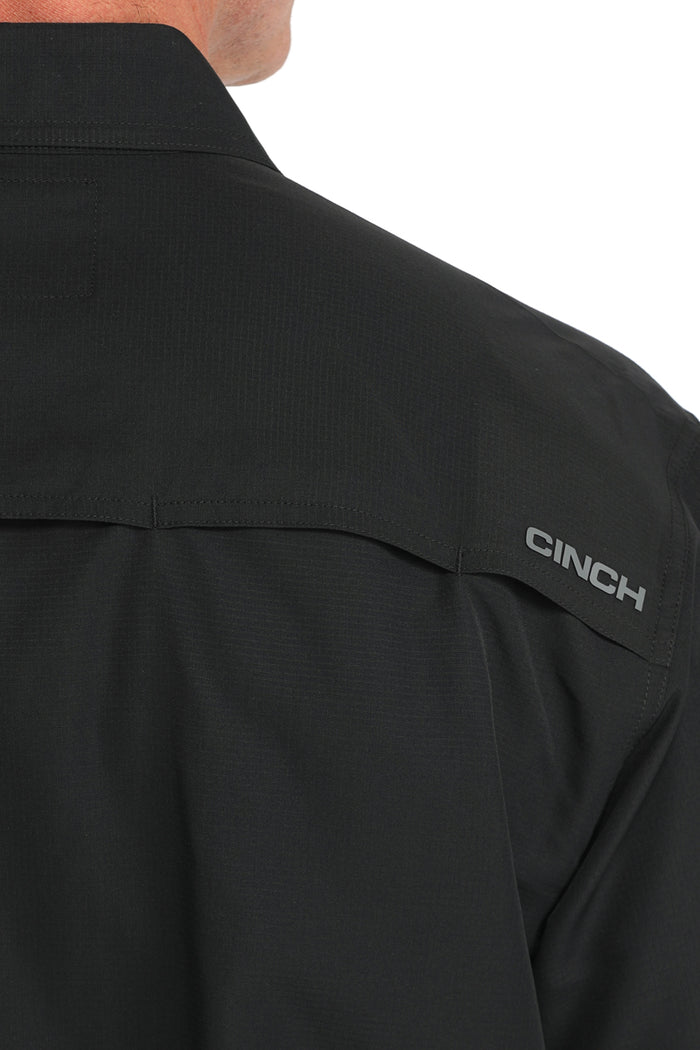Men's Cinch Solid Black Arenaflex Shirt