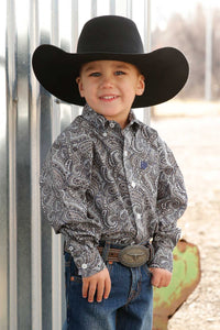 Litlle Boy's Cinch Paisley Shirt