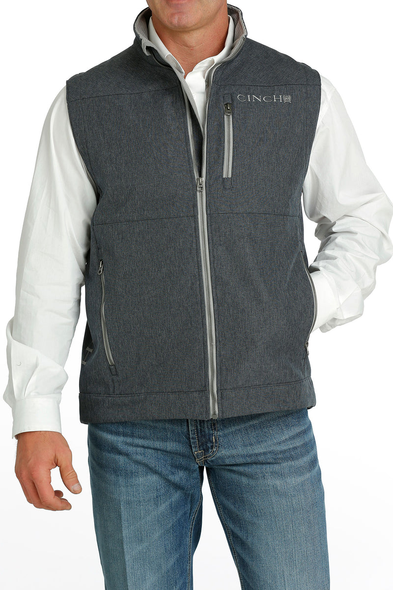Men's Cinch Full Zip Bonded Vest