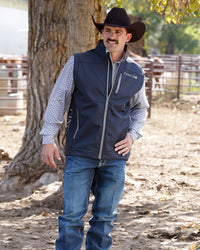 Men's Cinch Navy Bonded Vest