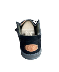 Men's Hey Dude Wally Grid Black