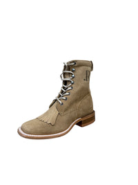 Ladies R.Watson Sand Roughout Lace Up Boots