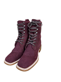 Ladies R.Watson Rhubarb Lace Up Boots
