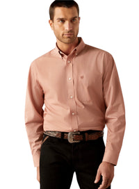 Men’s Ariat Wrinkle Free Brick Shirt