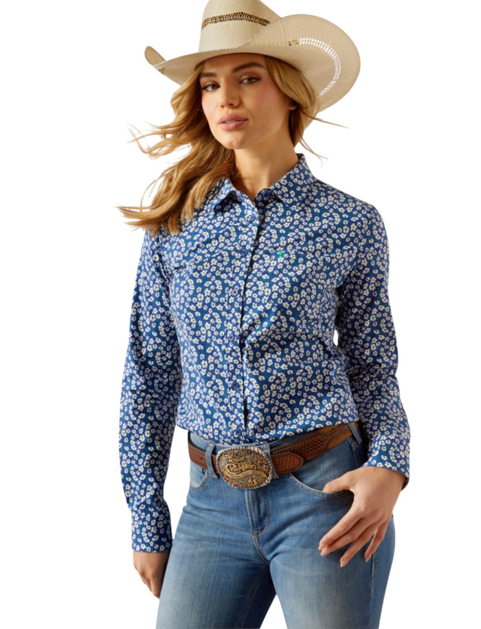 Ladies Ariat Georgia Royal Western Shirt