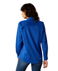 Ladies Ariat Royal Blue VenTEK Shirt