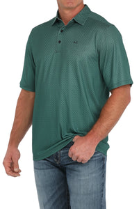 Men’s Cinch Hunter Green Polo