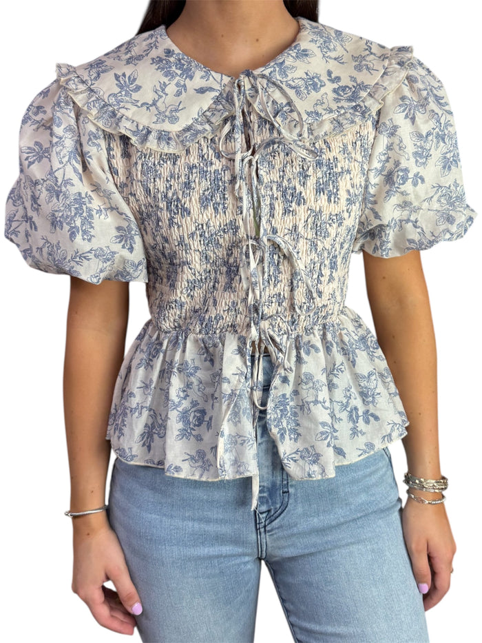 Ladies French Tolie Blouse