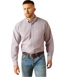 Men's Ariat Solid Lilac Shirt