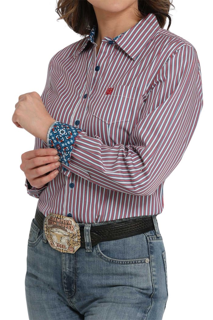 Ladies Cinch Patriotic Western Shirt