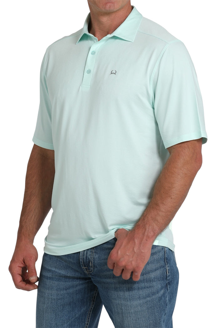 Men's Cinch Mint Polo Shirt