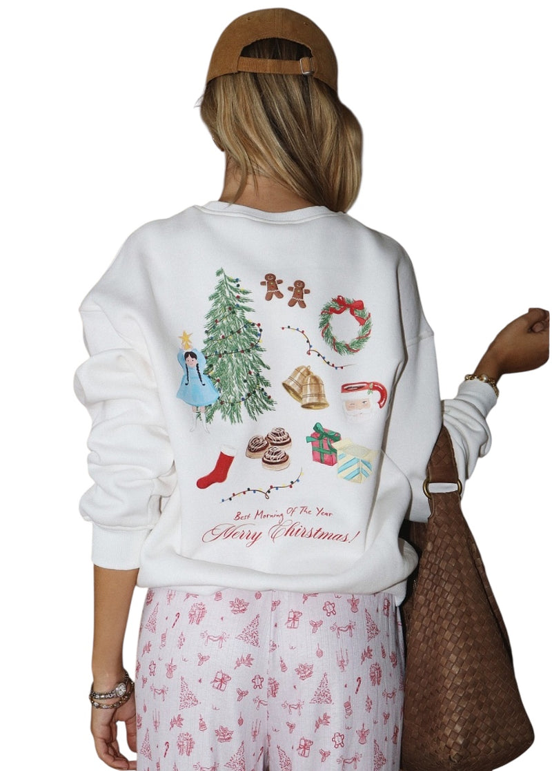 Ladies "Best Morning of the Year" Sweatshirt