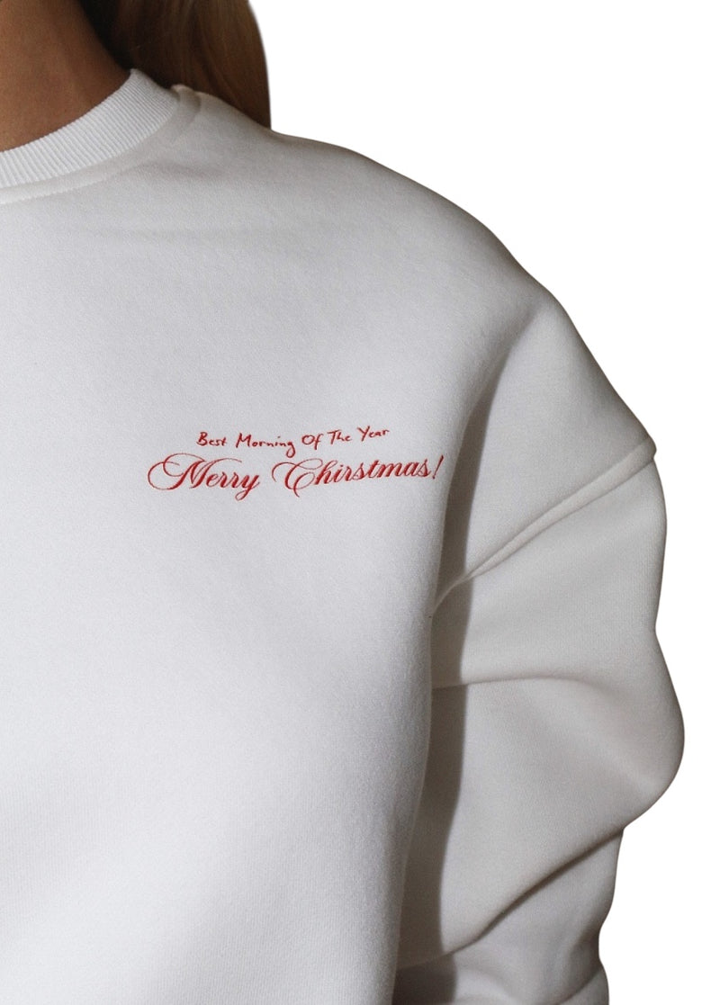 Ladies "Best Morning of the Year" Sweatshirt