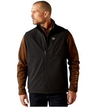 Men's Ariat Vernon Softshell Black Vest