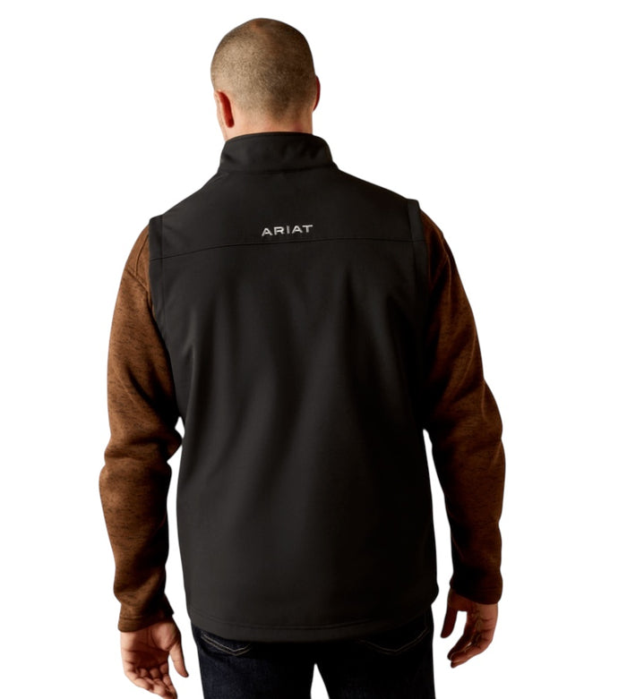 Men's Ariat Vernon Softshell Black Vest