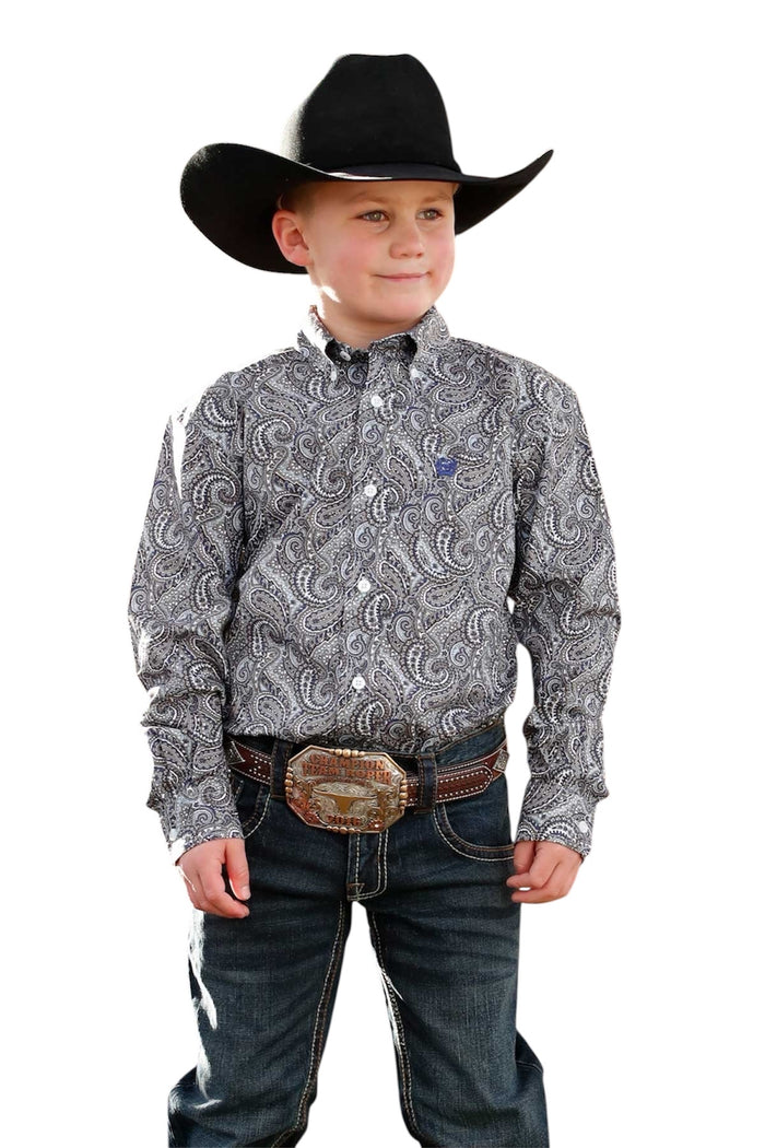 Litlle Boy's Cinch Paisley Shirt
