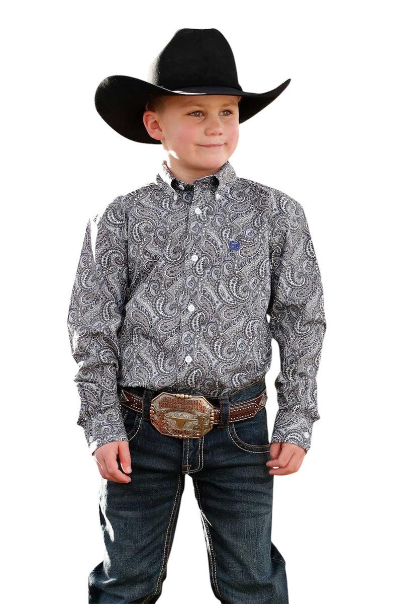 Litlle Boy's Cinch Paisley Shirt