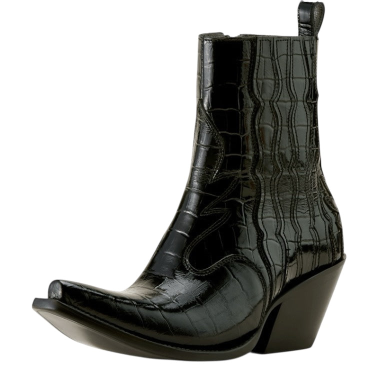 Ladies Ariat Jade X Toe Luxe Caviar Bootie