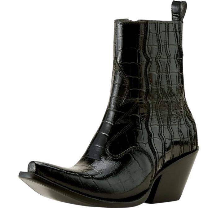 Ladies Ariat Jade X Toe Luxe Caviar Bootie