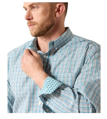 Men’s Ariat Antonio Blue Shirt