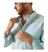 Men’s Ariat Solid Angel Blue Shirt