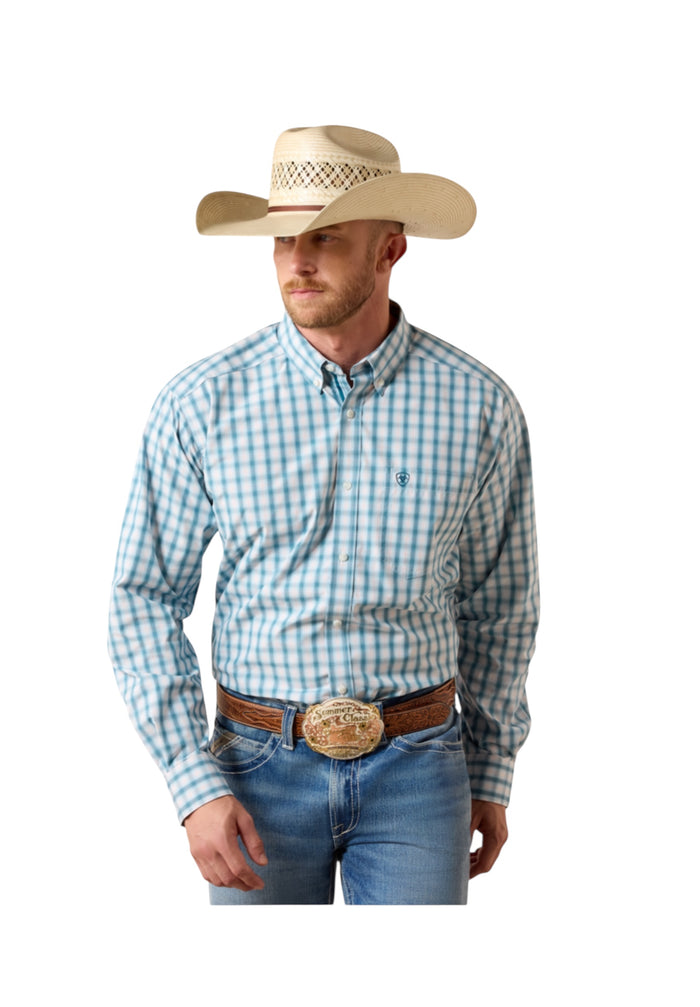 Men’s Ariat Pro John Corsair Plaid Shirt