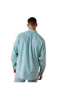 Men’s Ariat Geo Angel Blue Shirt