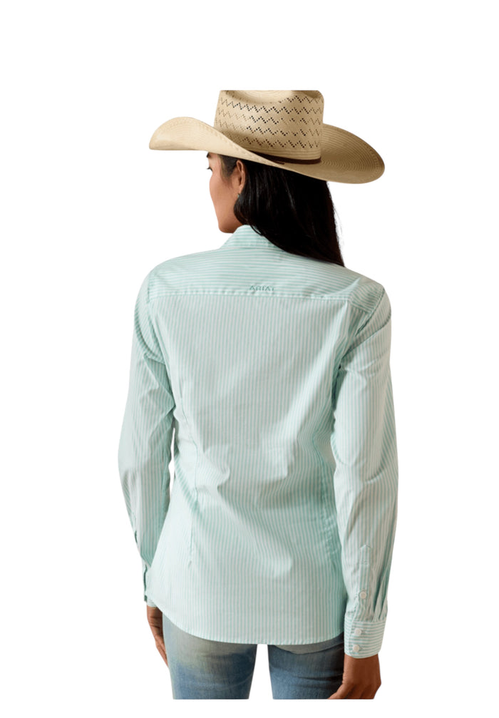 Ladies Ariat Kirdy Holiday Stripe Shirt